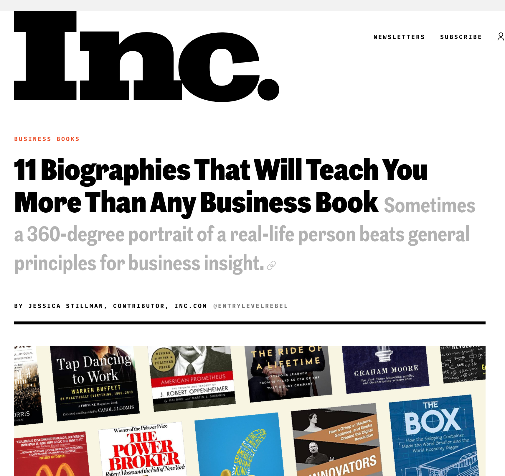 My Thread Featured on Inc Mag